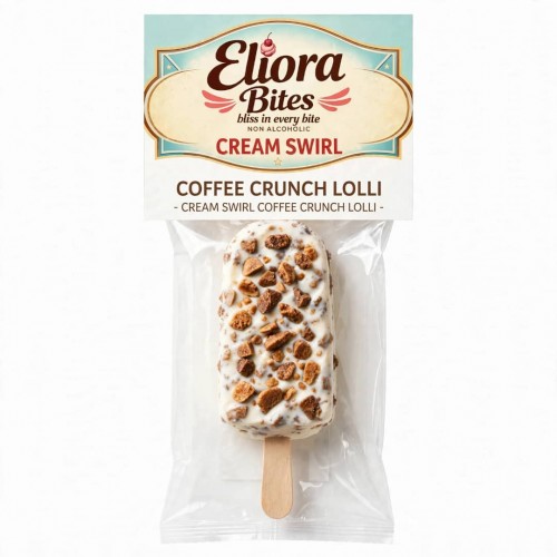 CREAM SWIRL COFFEE CRUNCH LOLLI CREAM SWIRL COFFEE CRUNCH LOLLI